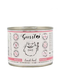 GUSSTO Cat Fresh Beef  200 g